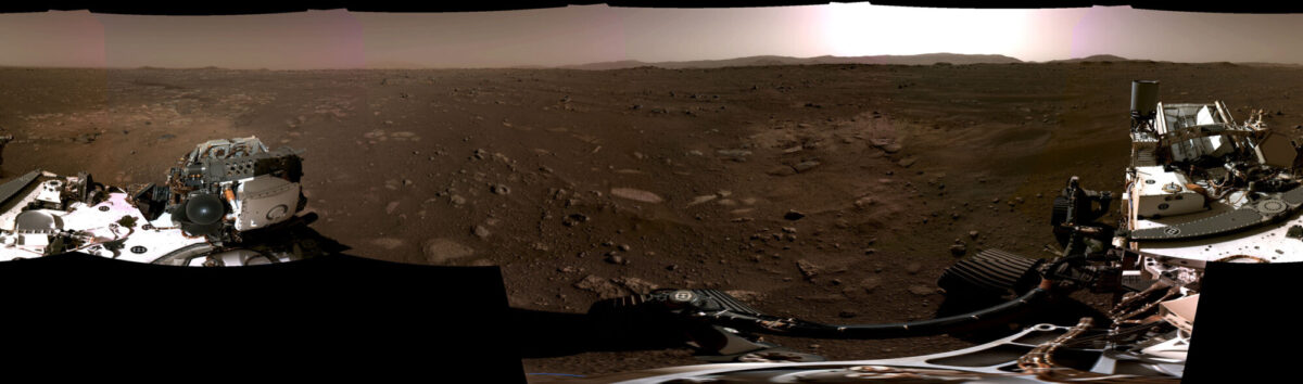 Mars landing