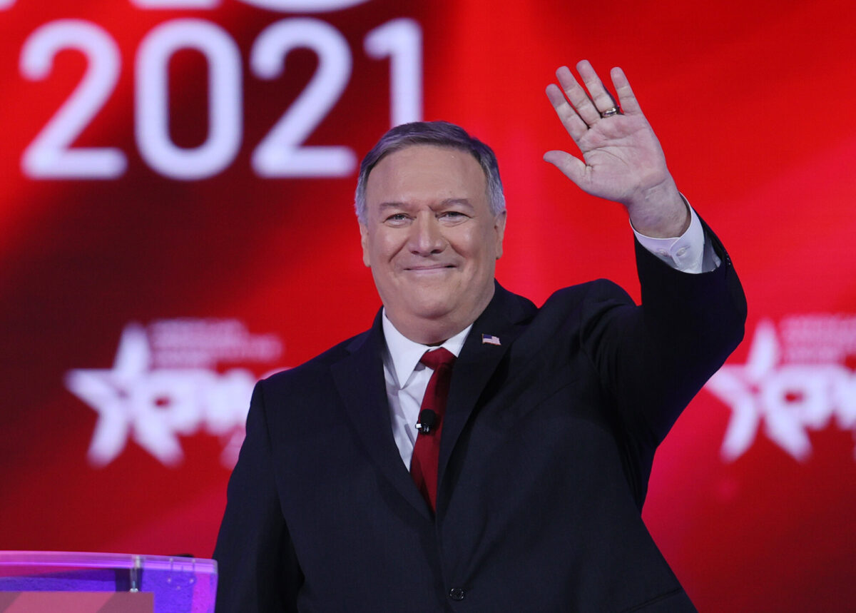 Former Secretary of State Mike Pompeo