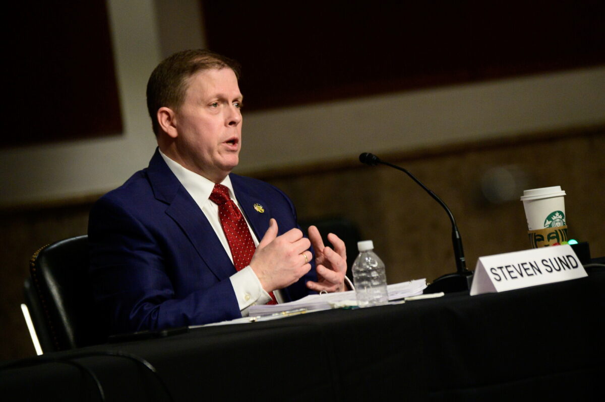 Former U.S. Capitol Police Chief Steven Sund