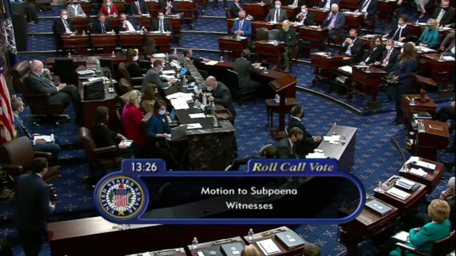 Senate Votes to Subpoena Witnesses for Trump Impeachment Trial