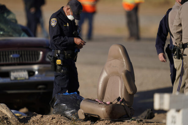 sort evidence and debris