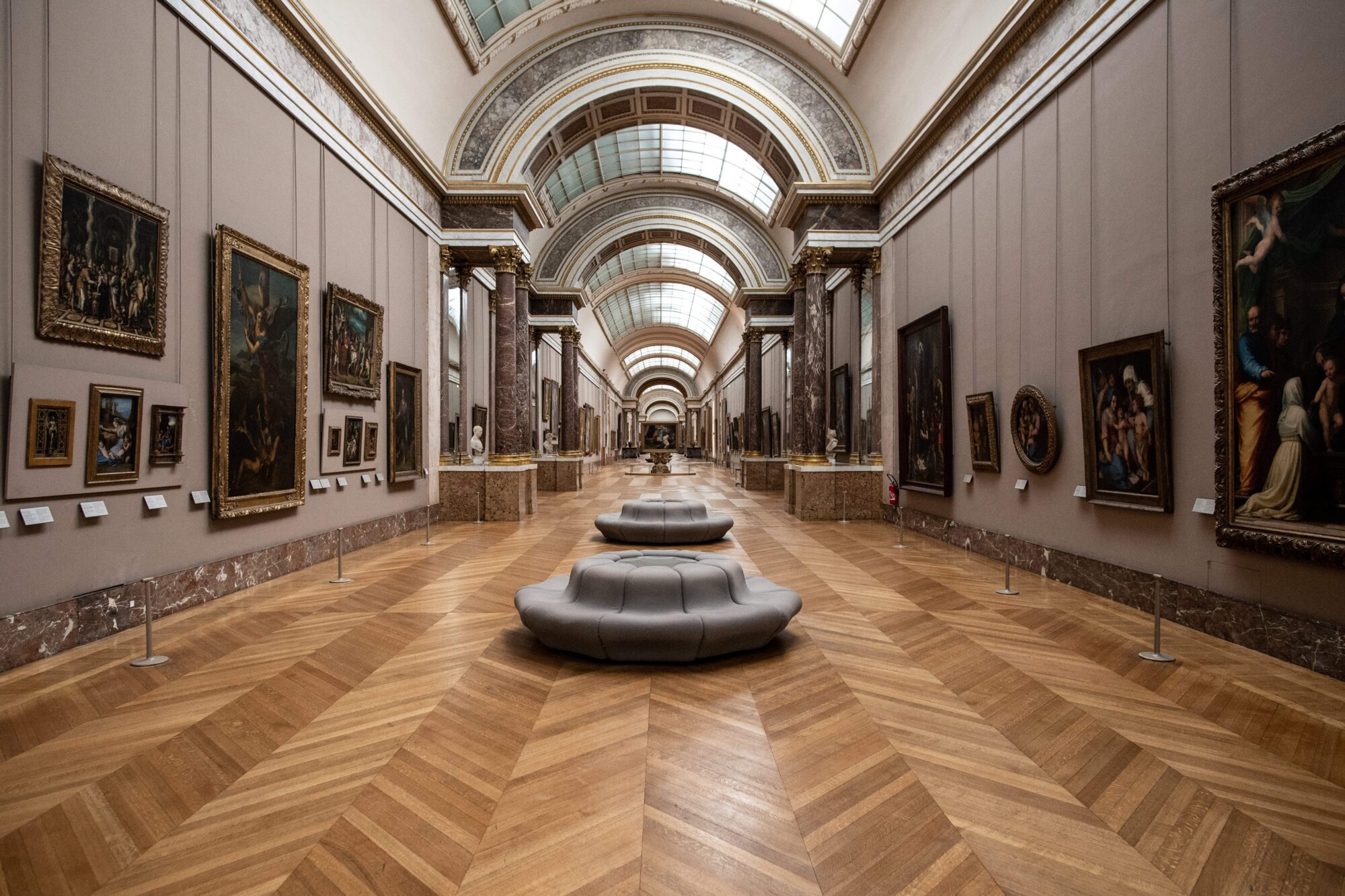 Louvre Museum In Paris 