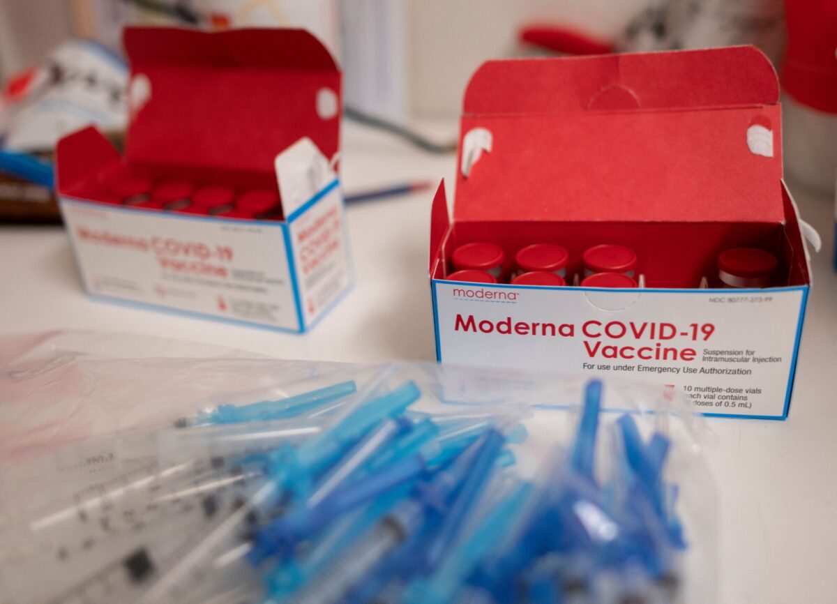 Moderna Covid-19 vaccines