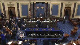 Senate Approves $1.9 Trillion COVID-19 Stimulus Package on Party-Line Vote