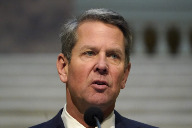 Georgia Gov. Brian Kemp speaks