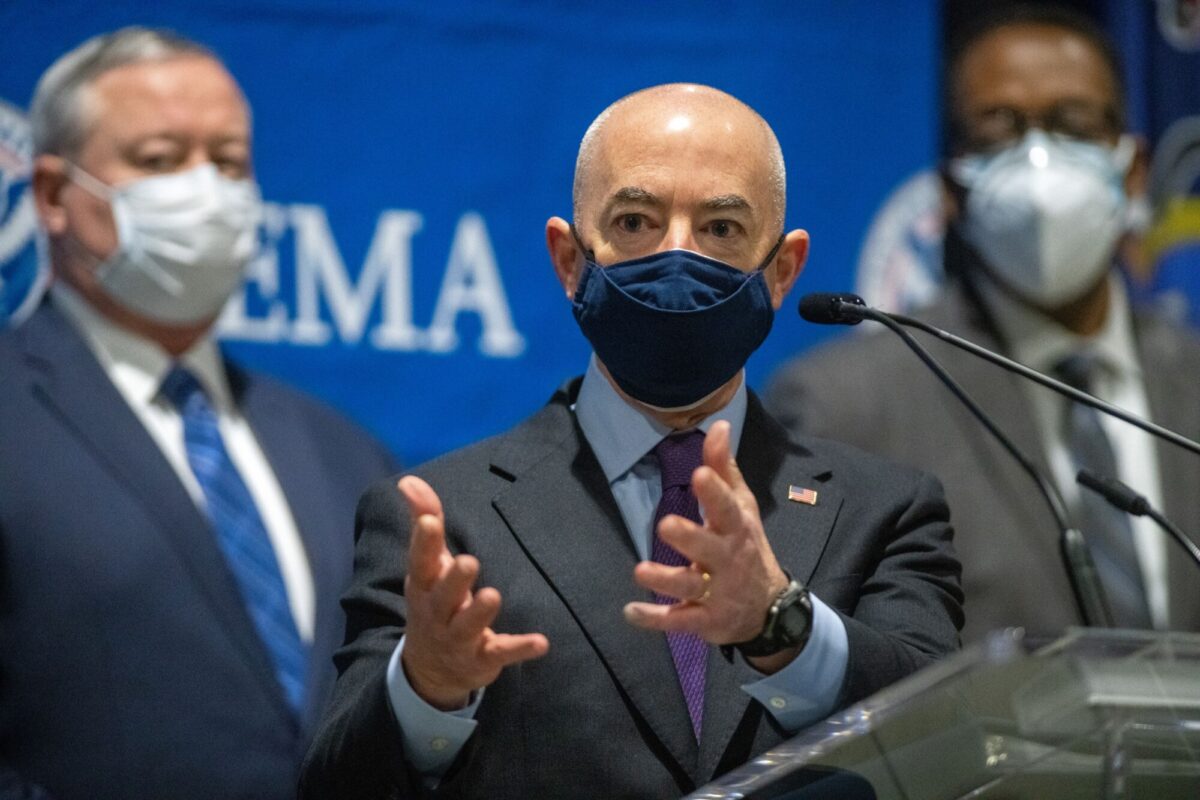 Secretary of Homeland Security Alejandro Mayorkas
