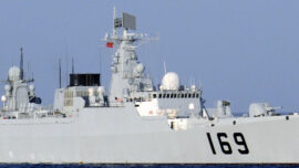 Chinese Destroyer Spotted Near Japan