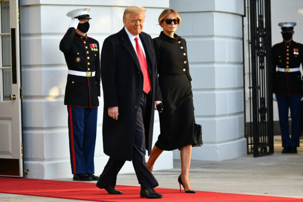 Trump and First Lady Melania
