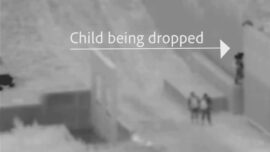 Another Child, 2, Dropped by Smuggler Over Border Wall: CBP Video