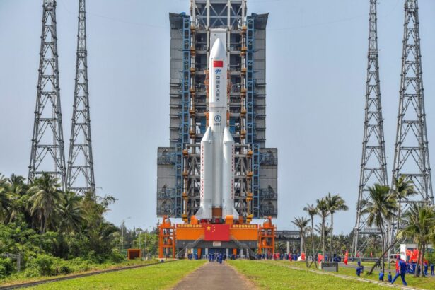 A Long March 5B rocket