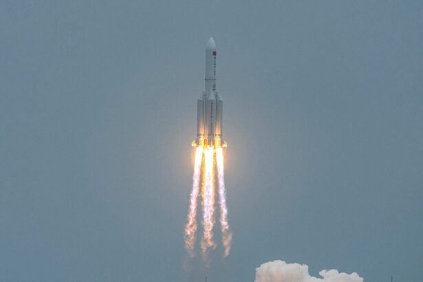 A Long March 5B rocket