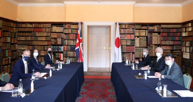 Britain's Foreign Secretary Dominic Raab