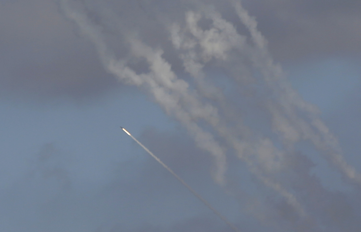 Rockets from the Gaza Strip