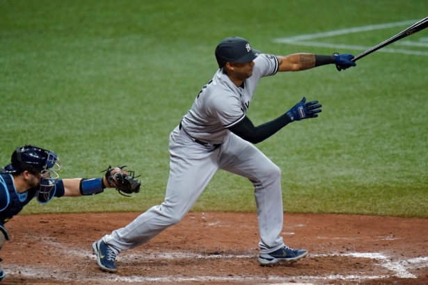 New York Yankees' Aaron Hicks