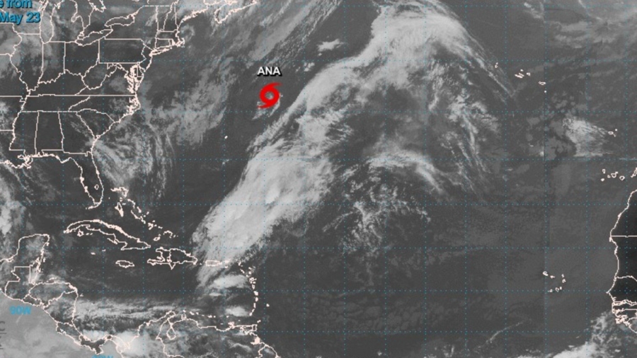 Ana Becomes a Tropical Storm as It Moves Away From Bermuda