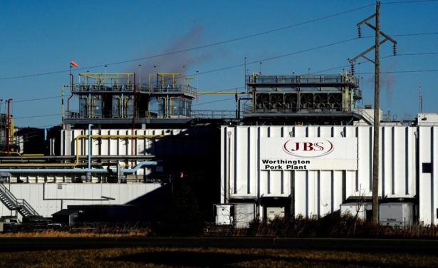 JBS USA Worthington pork plant