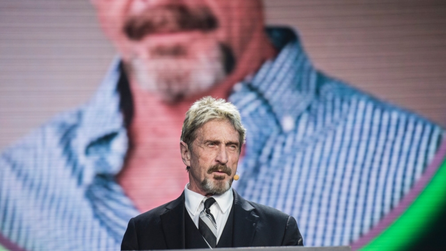 McAfee Widow: I Do Not Accept ‘Suicide’ Story
