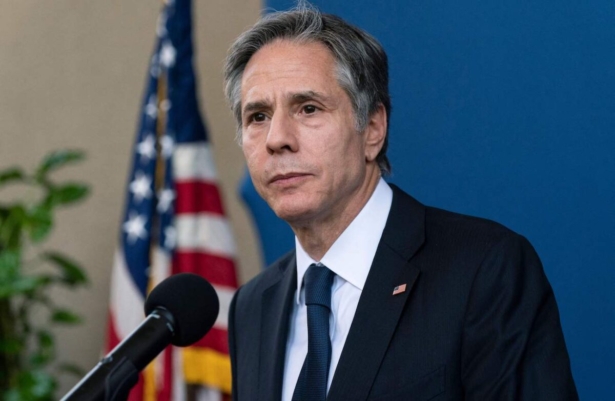 Secretary of State Antony Blinken speaks