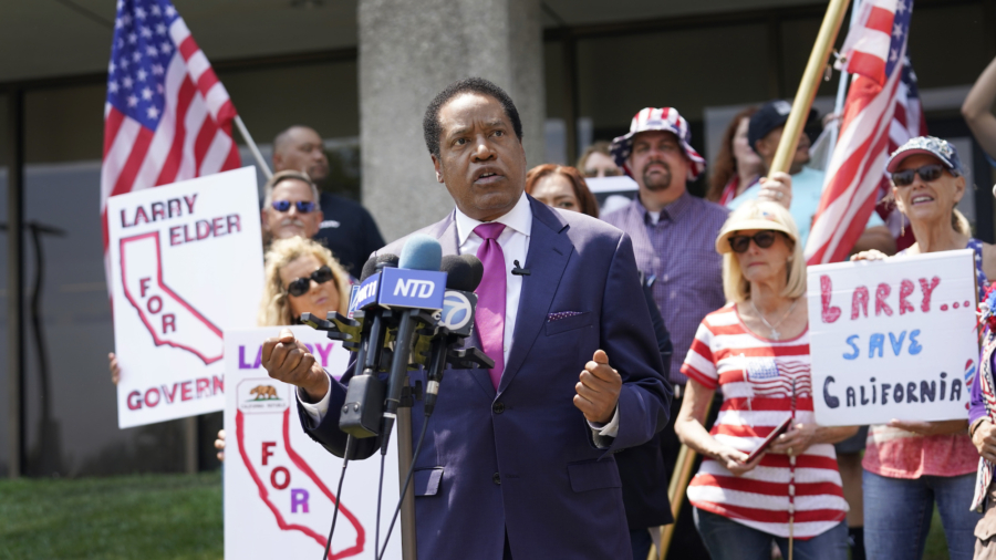 Larry Elder Sues California Secretary of State Over Decision to Keep Him Off Recall Election Ballot