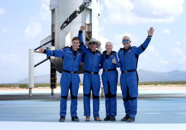 Blue Origin’s New Shepard crew