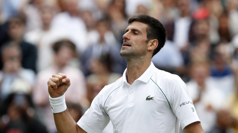 Djokovic Rolls Into Wimbledon Quarters With Garin Thrashing