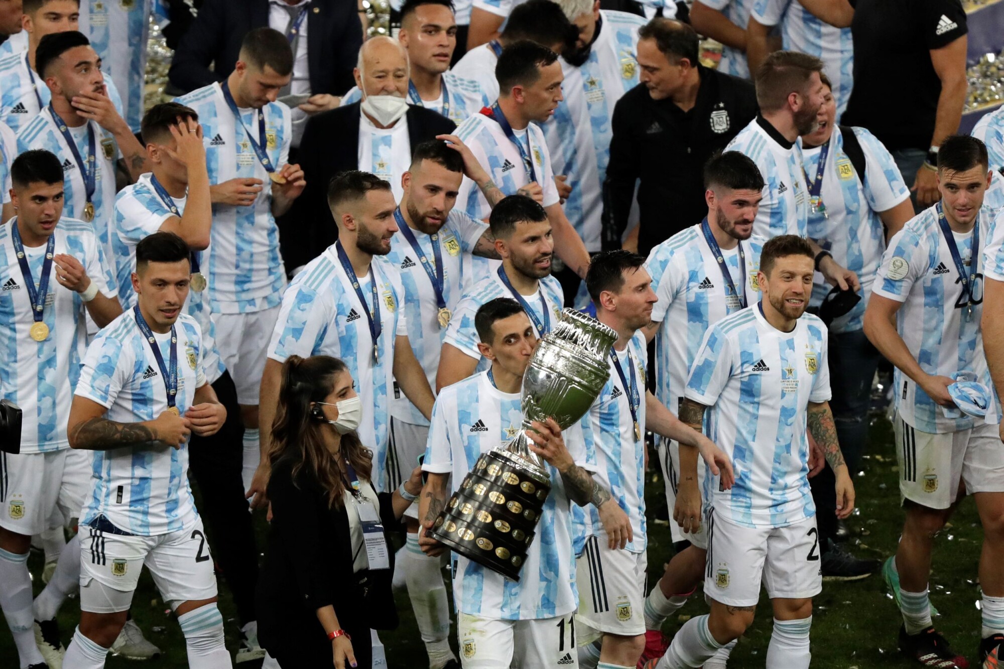 Messi’s Argentina Beats Brazil 1-0, Wins Copa America Title