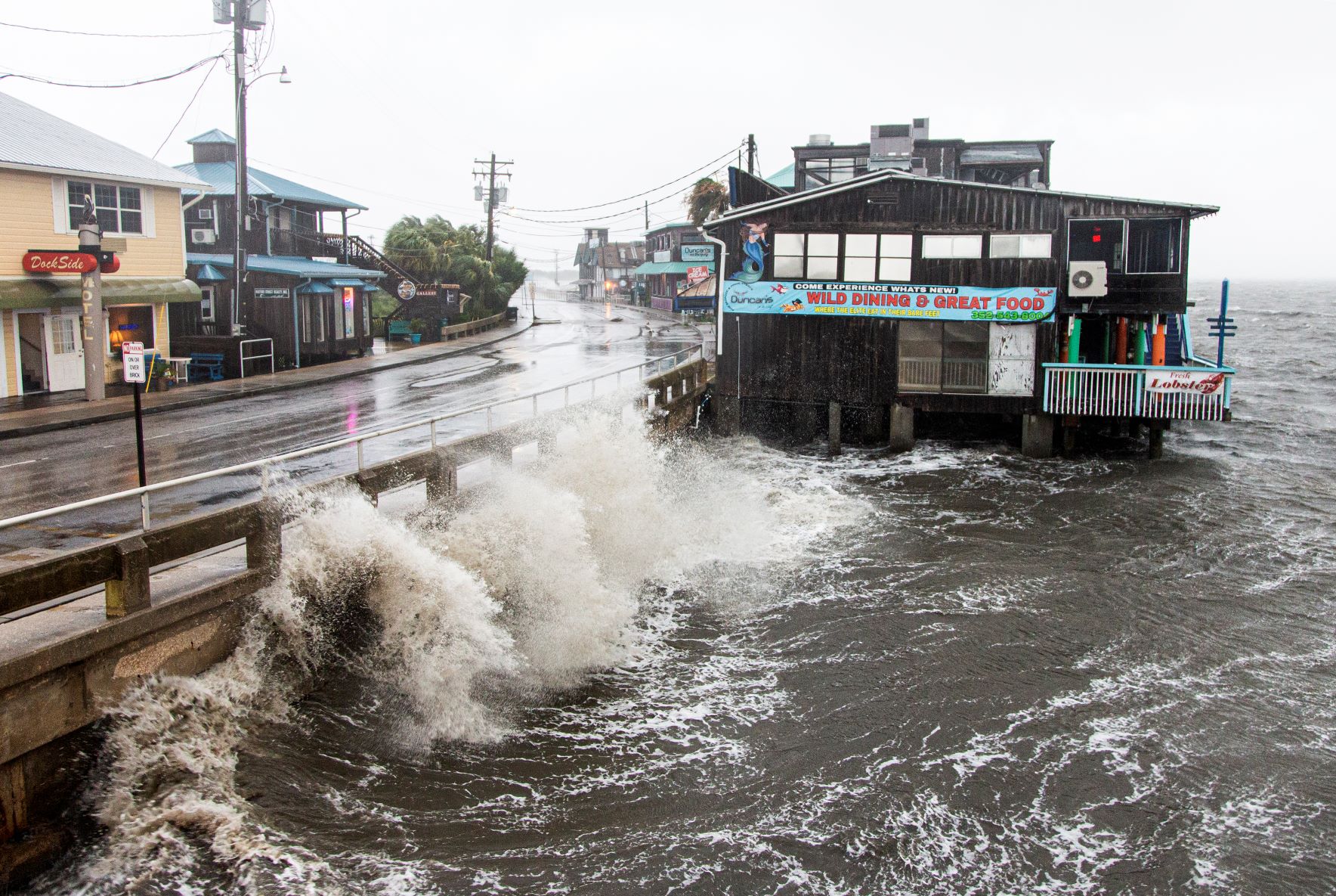 Tropical Storm Elsa Makes Landfall in Florida
