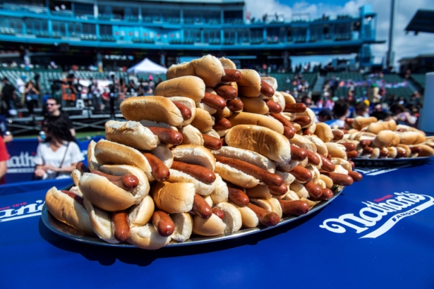 Joey Chestnut Sets New Record at Post-Pandemic Hot Dog Race