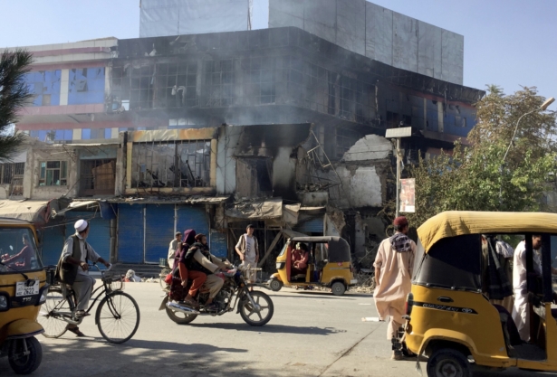 Damaged shops