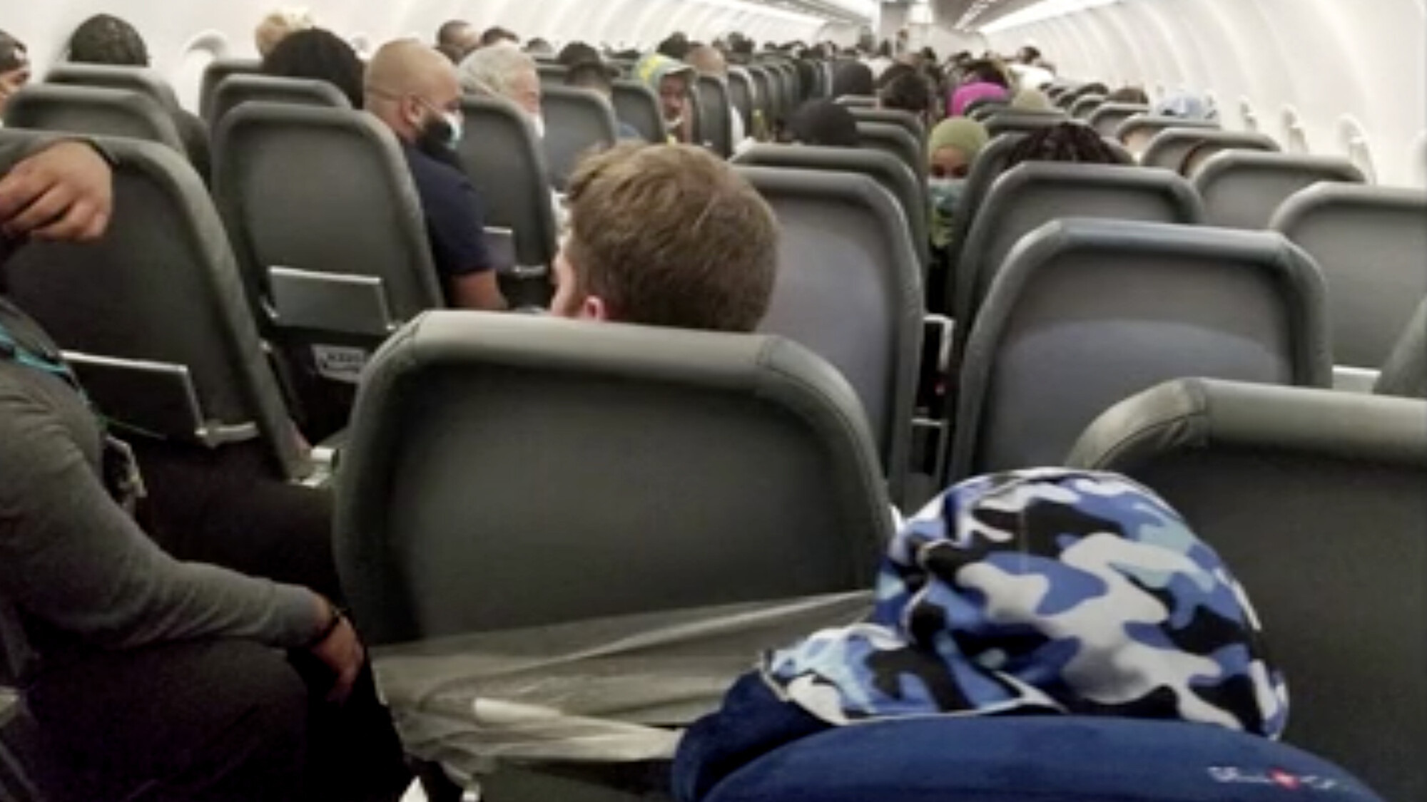 Crew Suspended for Duct-Taping Passenger