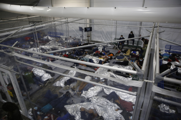 Migrants Housed In Donna, TX As Border Facilities Struggle To Handle Surge