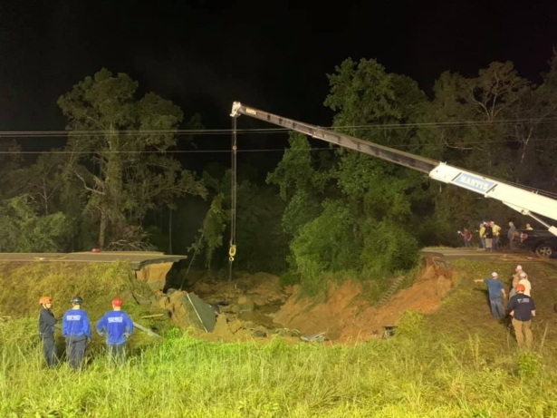 Highway 26 collapse