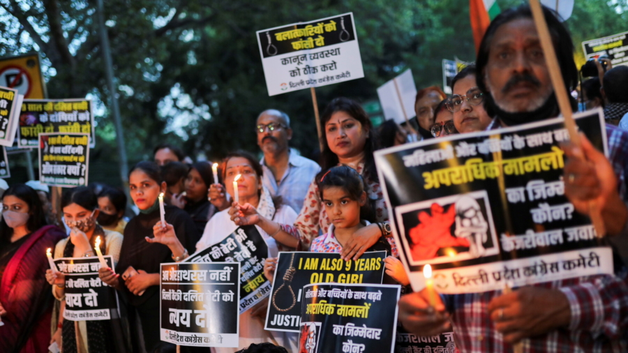 Four Men Charged With Rape and Murder of 9-Year-Old Girl in India