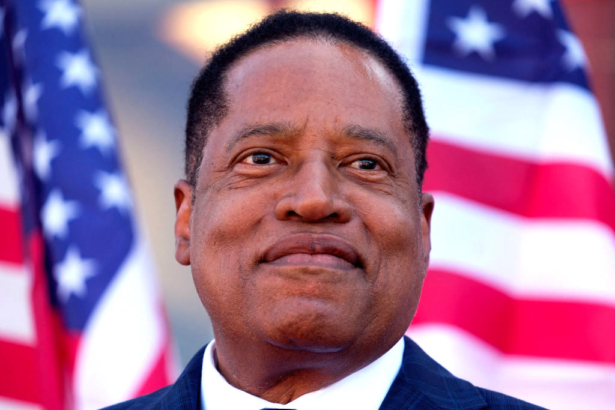 Republican gubernatorial candidate Larry Elder