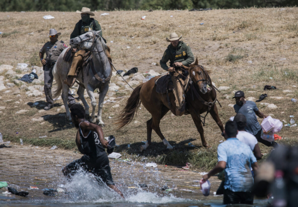 U.S. Customs and Border Protection mounted officers