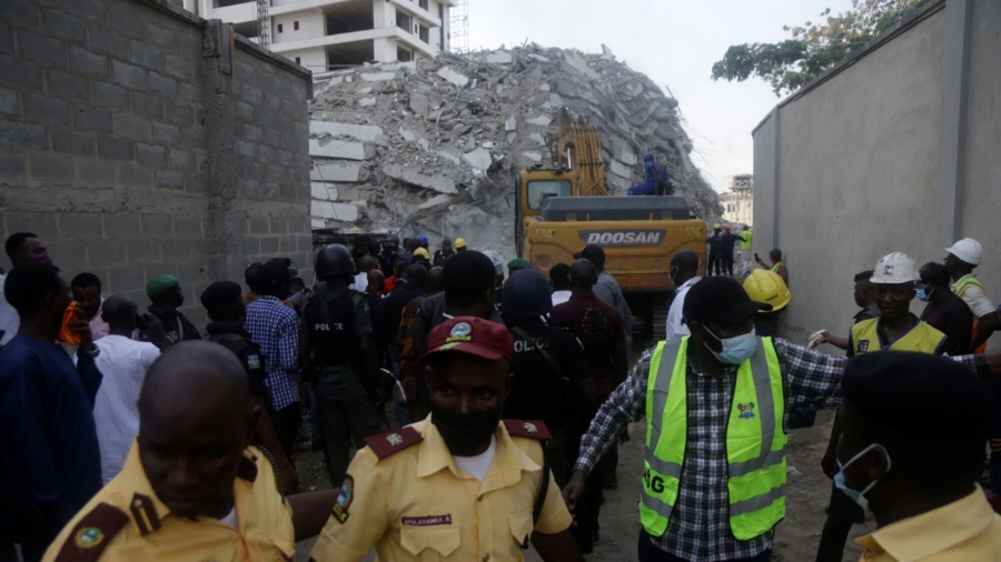 At Least 6 Dead After High Rise in Nigeria Collapses