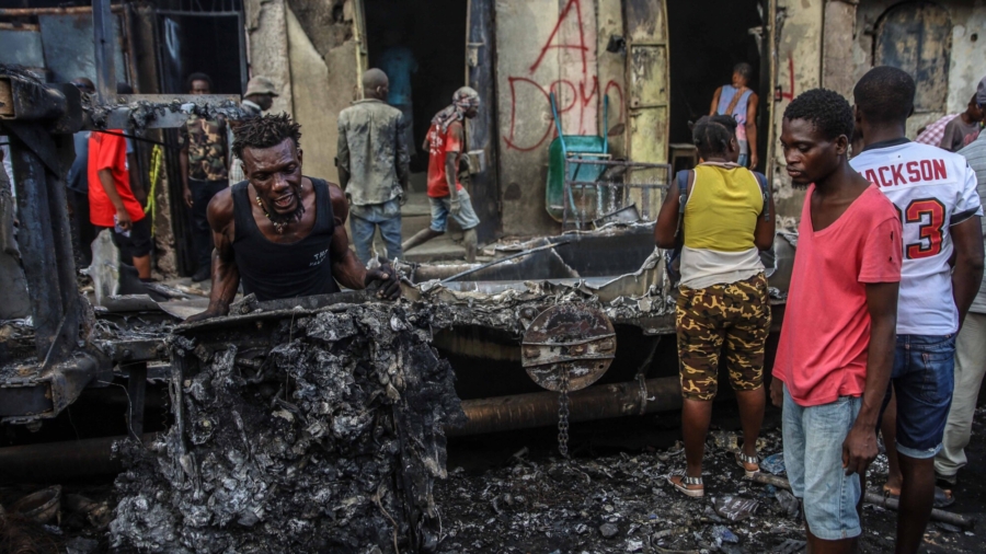 Fireball From Tanker Blast Kills 75 in Haiti