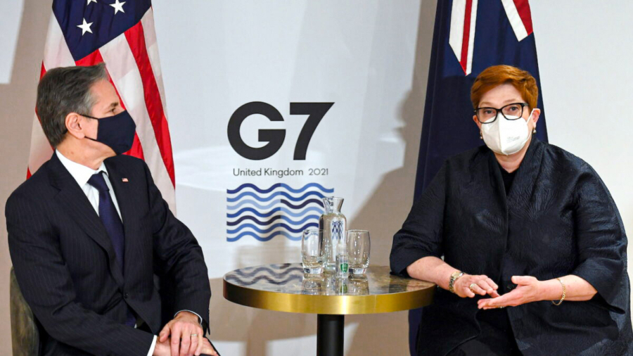 Top Australian and US Foreign Affairs Officials Meet at G7 Summit, Reaffirm Efforts for Peace in Indo-Pacific