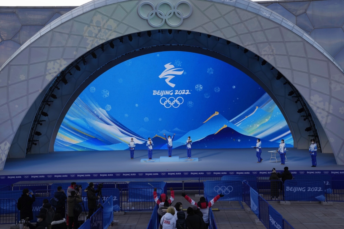 Beijing Winter Olympics 2022 rehearsal