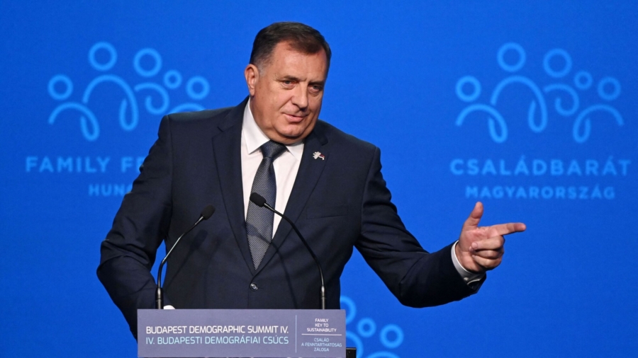 US Imposes New Sanctions on Bosnian Serb Leader Dodik