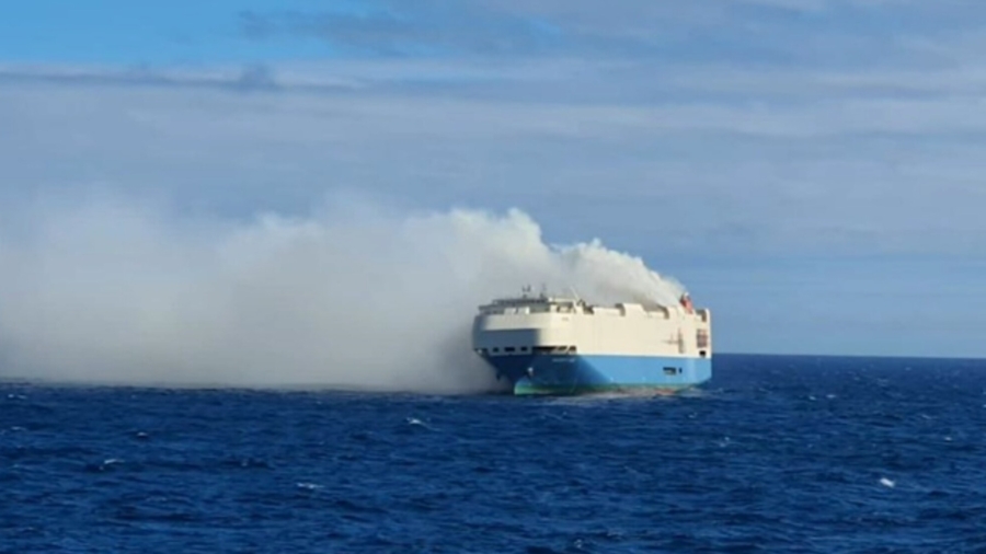 Ship Carrying 4,000 Cars Sinks in Atlantic Ocean: Officials