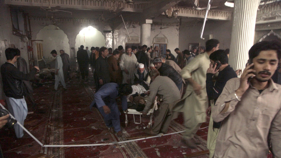 Bombing at Shiite Mosque in Pakistan Kills at Least 56 Worshippers