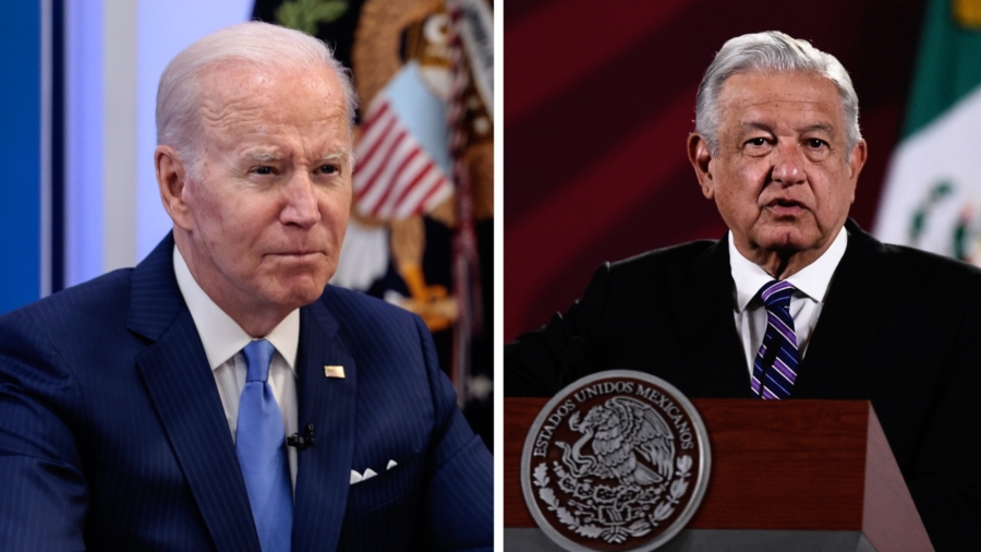 Biden, Mexican President Discuss ‘Irregular’ Immigration at Southern Border
