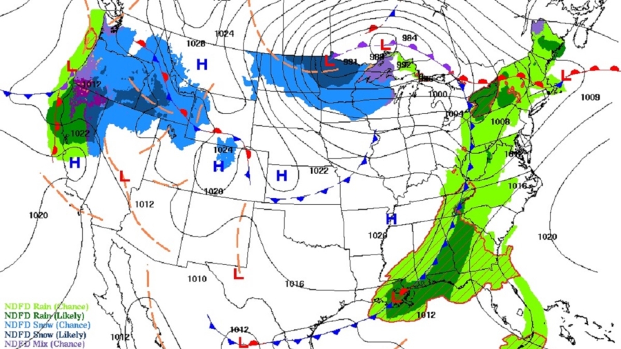 Major Blizzard Pummels US Northern Plains, Flights Canceled