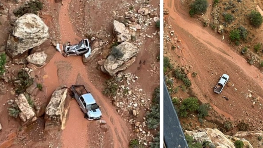 Tourists Evacuated, Cars Washed Away as ‘Severe’ Flash Floods Hit Utah National Park