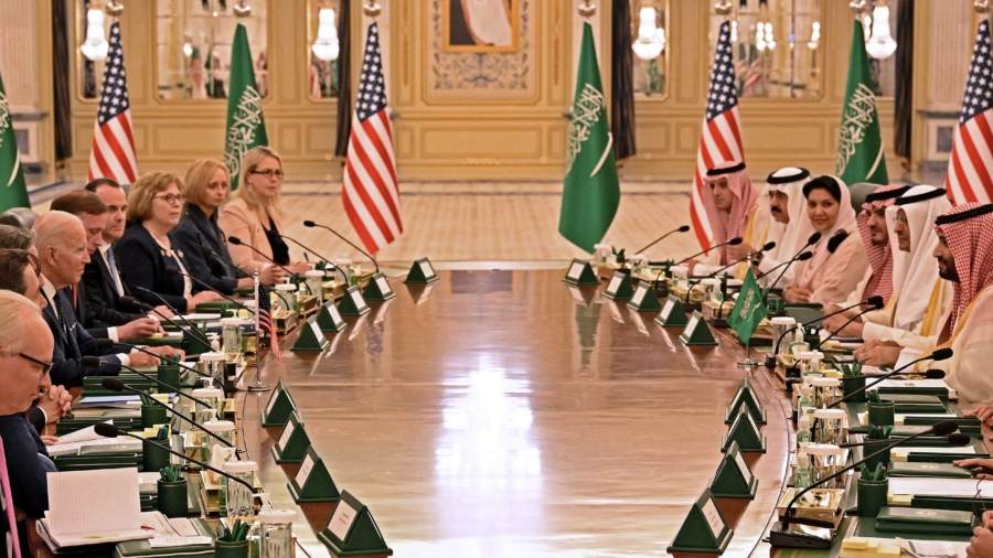 Biden Meeting Saudi Prince for More Oil
