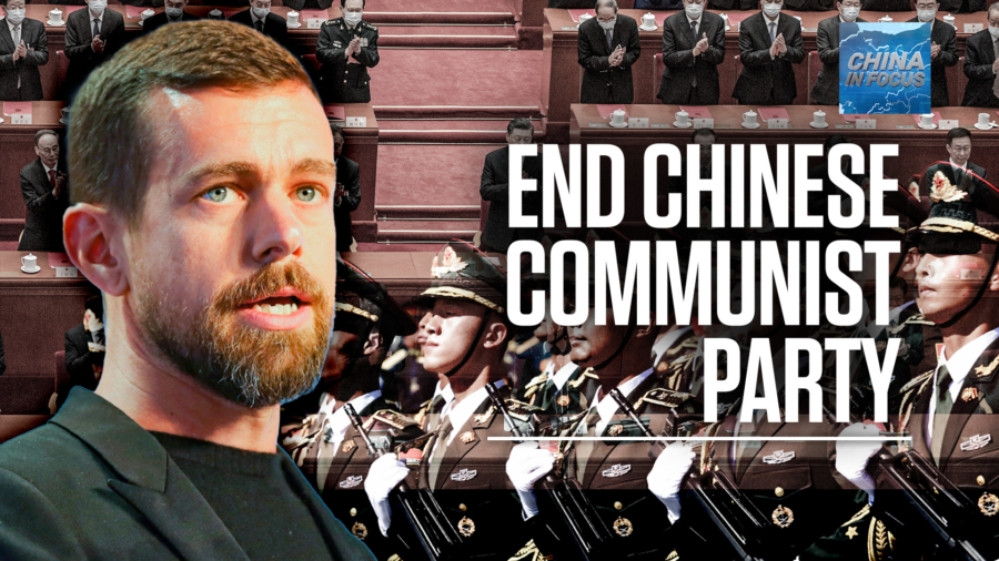 Twitter Founder Calls for the End of Chinese Regime