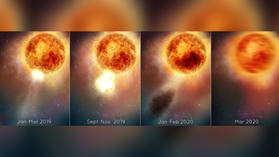 Supergiant Betelgeuse Had a Never-Before-Seen Massive Eruption