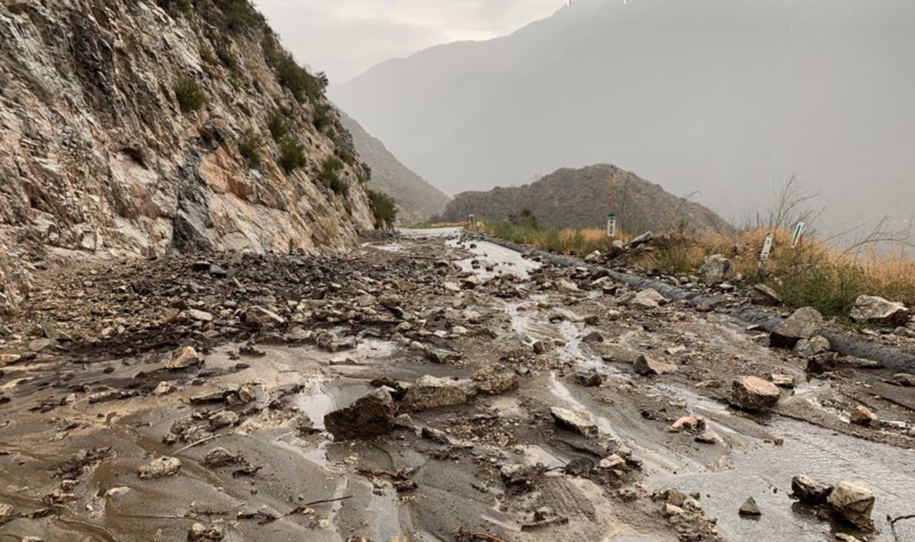 Flooding And Mudslides Cause Damage In Southern California