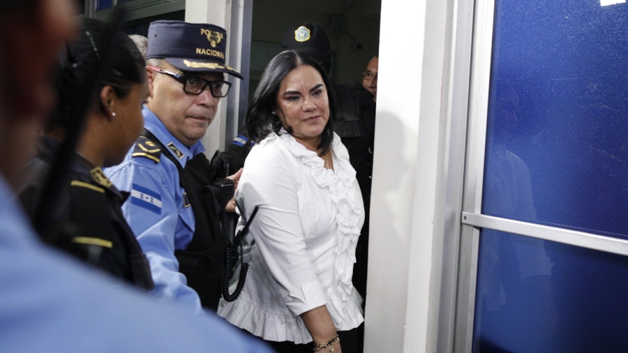 Ex-Honduras First Lady Sentenced to Prison for Embezzlement
